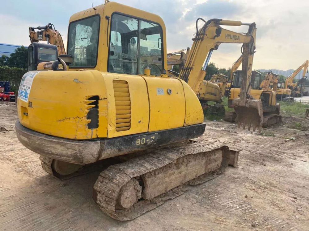 现代r55-7 挖掘机