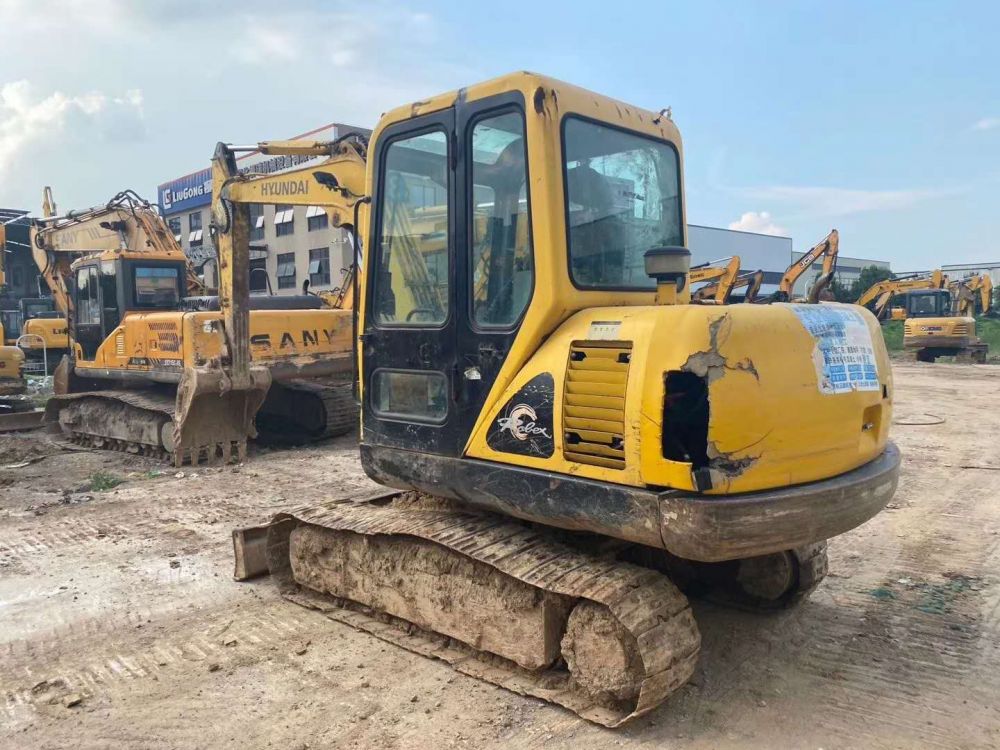 现代r55-7 挖掘机